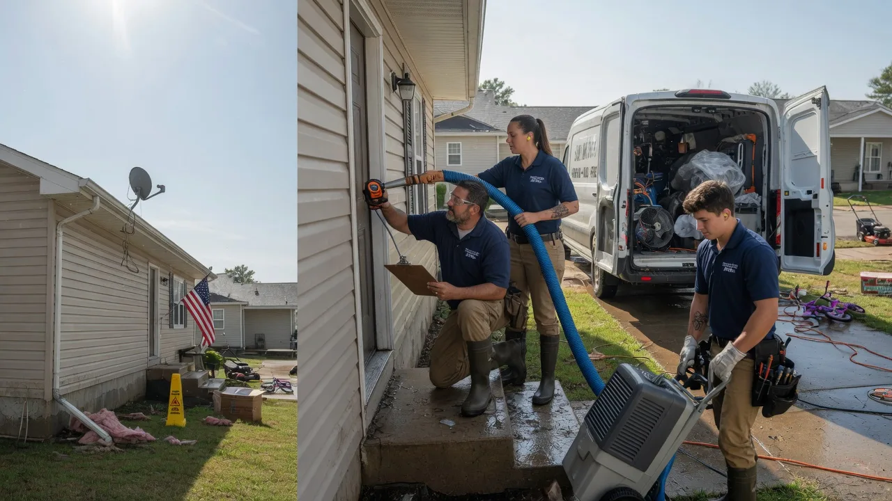 Ceiling Water Damage Restoration in Fulton, NY near me